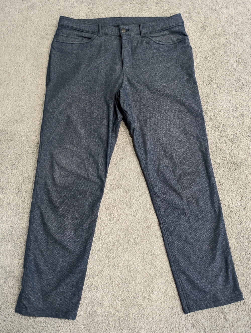 Lululemon Pants Mens Sz 34x31 ABC Classic Fit Utilitech Gray Casual Stretch Grey